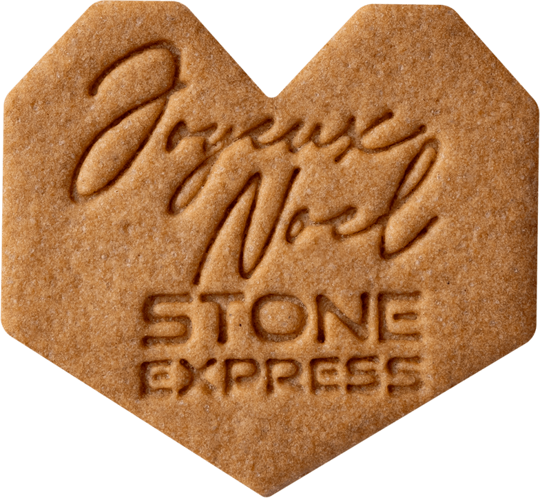 Biscuit joyeux noel stone express