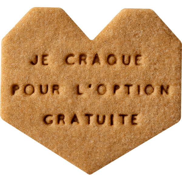 personnalisation standard biscuit