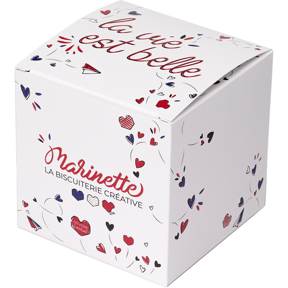 Coffret de 12 biscuits