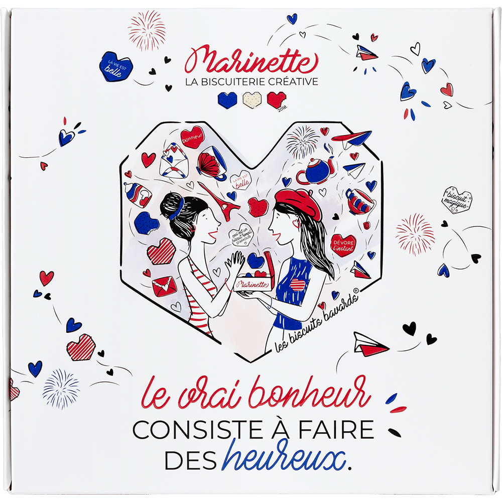 Coffret de 24 biscuits