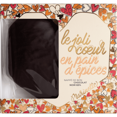 Main visual le joli coeur en pain depices noir