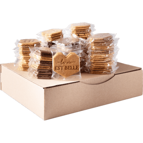 Main visual mots positifs a croquer 180 biscuits