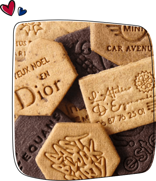 Message biscuits personnalises entreprise 1