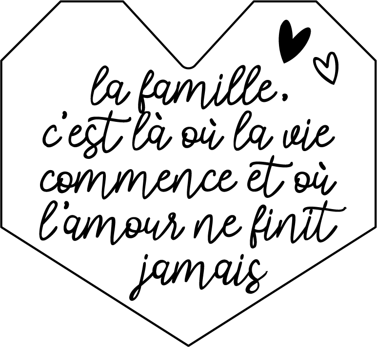 Mots doux pour les proches – 01