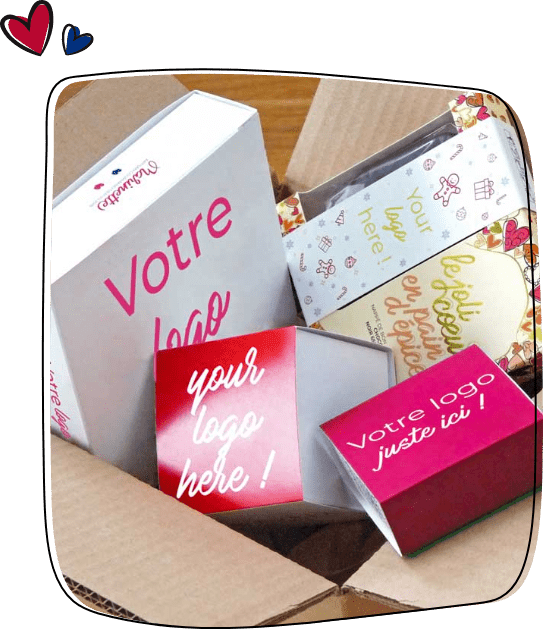 Options biscuits personnalises entreprise