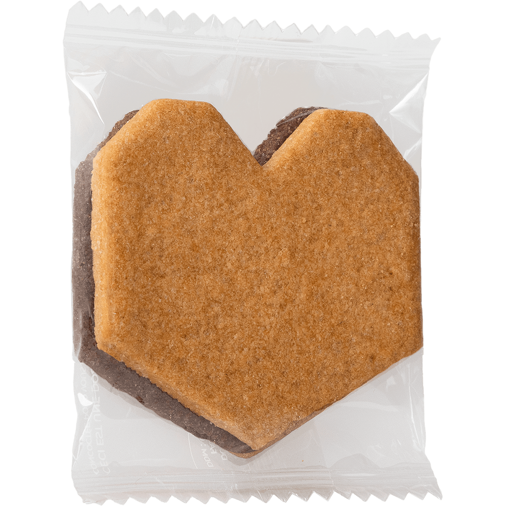 Pochette de 2 biscuits